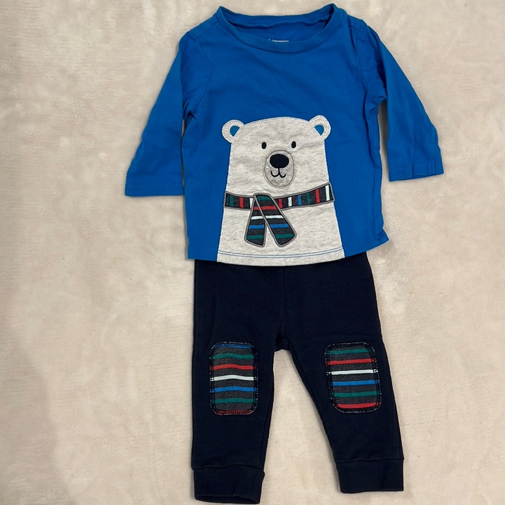 Winter 3-6 month matching outfit